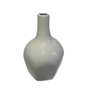 Jarrón florero de vidrio soplado