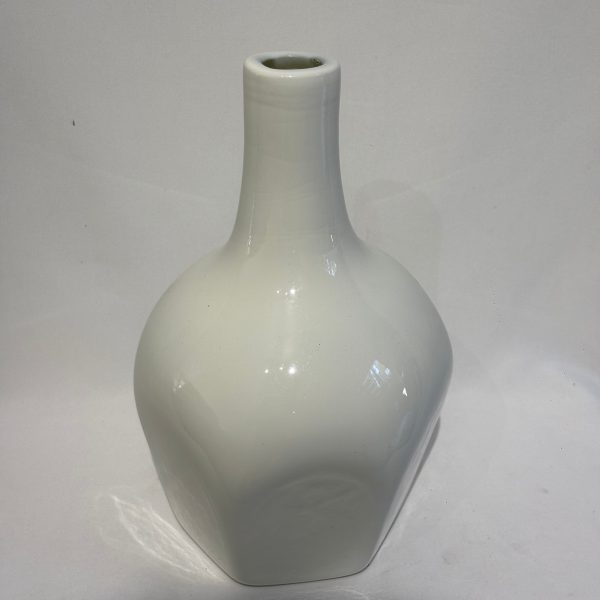 Jarrón florero de vidrio soplado