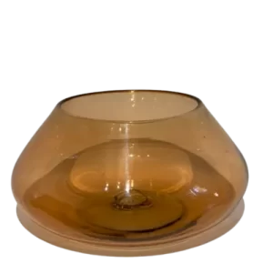 Jarrón de vidrio soplado Canasta - Halo