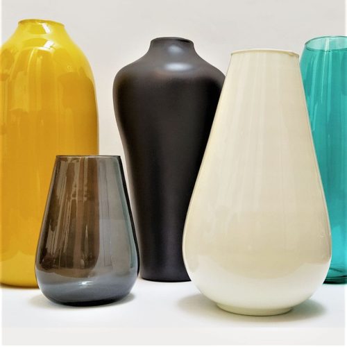 Vidrio soplado artesanal colores